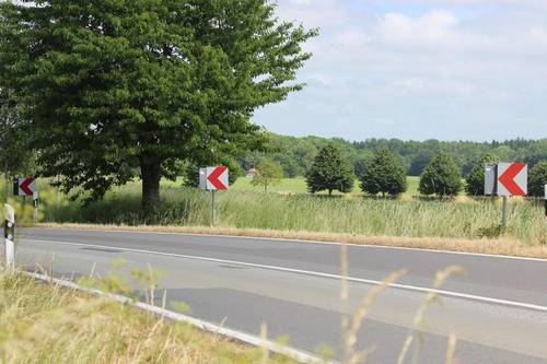 Straße in Nordwestmecklenburg